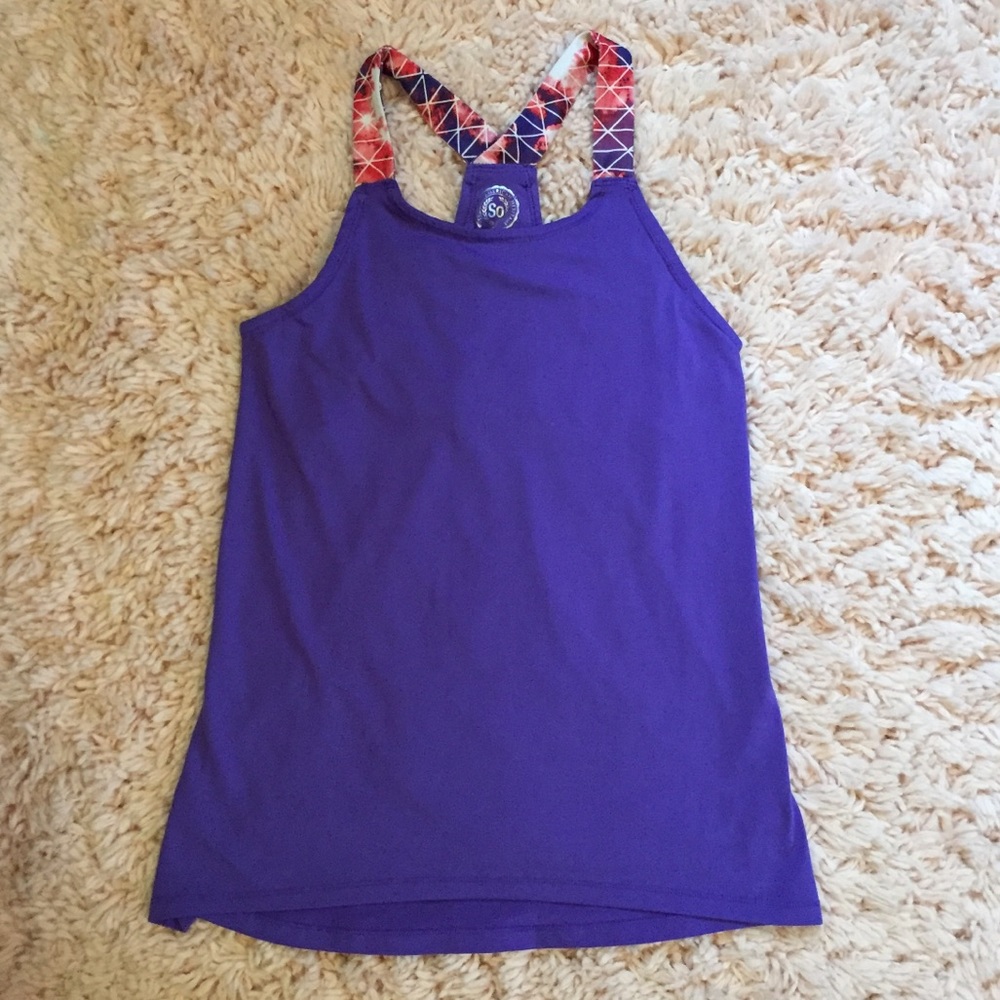 Purple Athletic Shirt